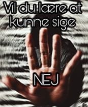 At sige fra